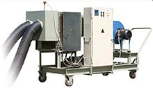 Электрокаллориферная установка для сушки изоляции тяговых двигателей УФОЦ-70